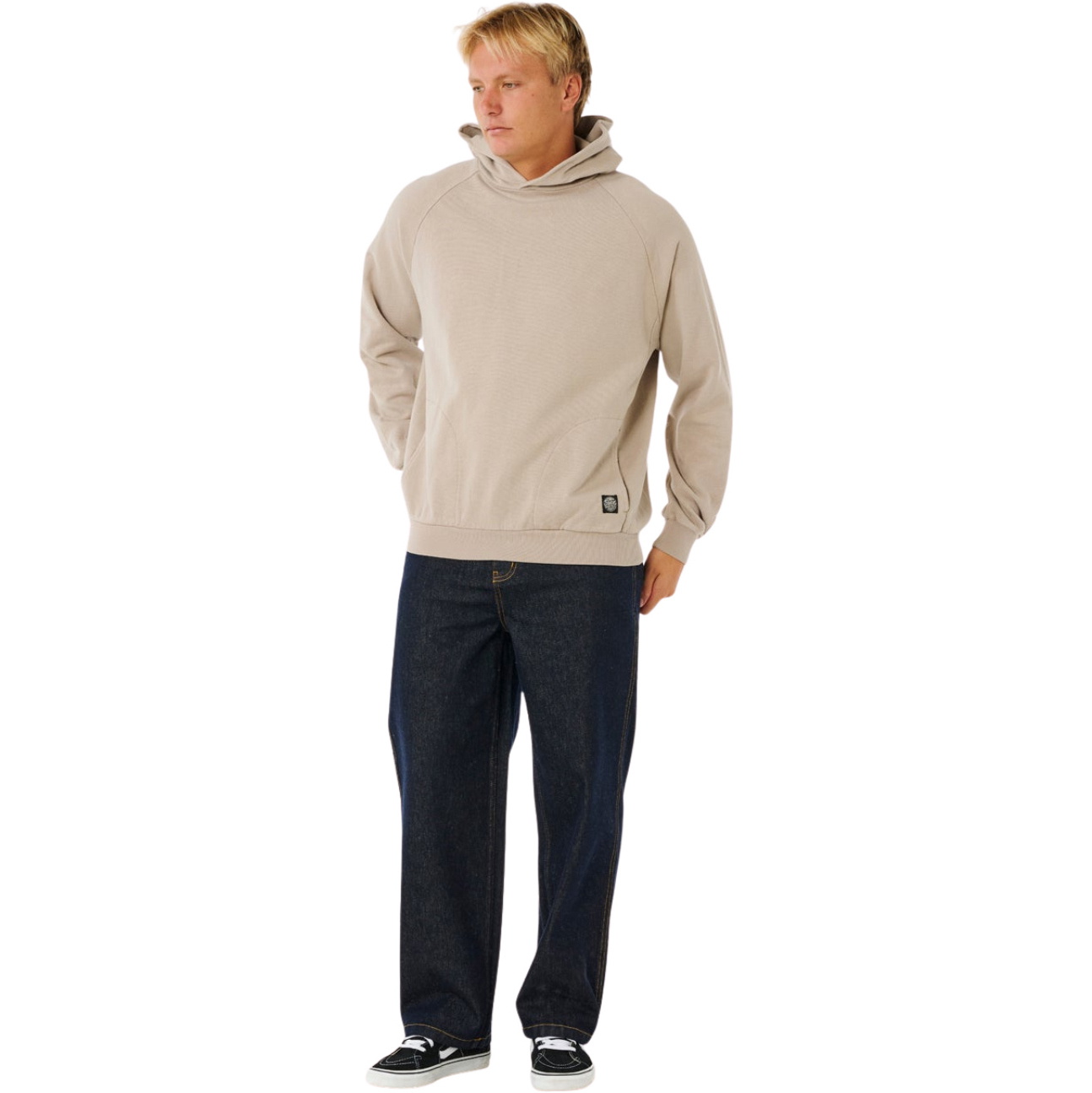 Rip Curl Mens Premium Surf Hoodie 0AWMFL - Stone